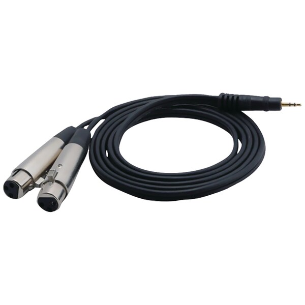 Pyle Pro Male to Dual XLR 12-Gauge 3.5mm 6 ft. Female Cable PCBL38FT6